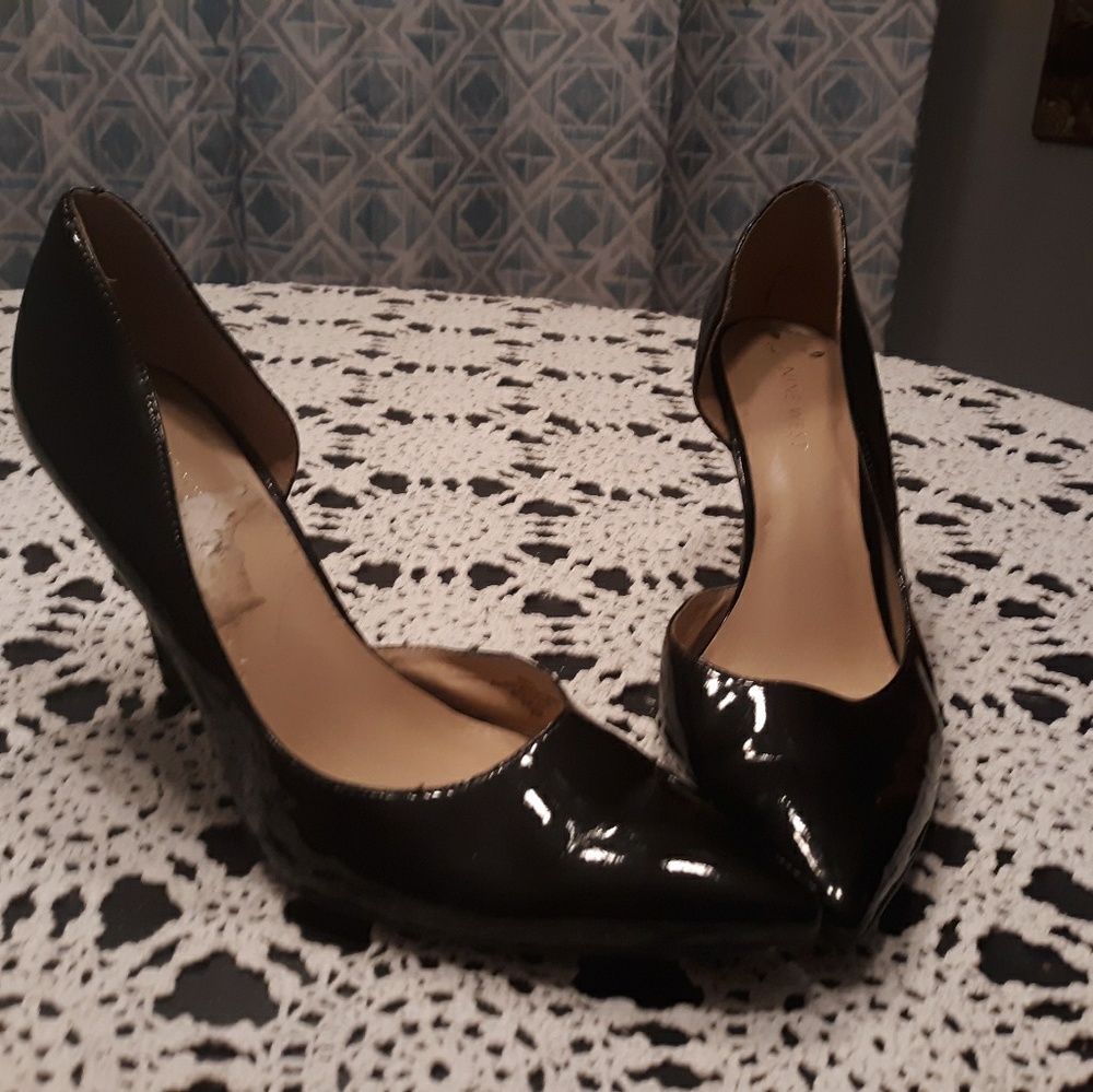 Black Nine West heels